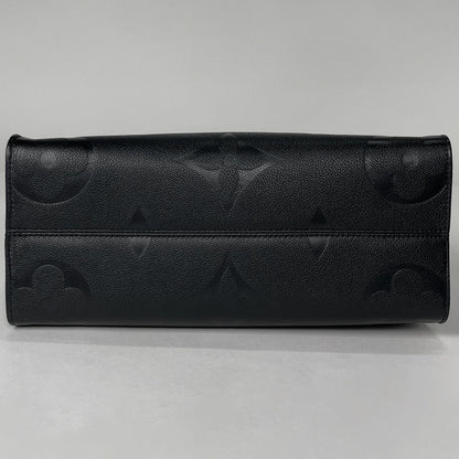 Louis Vuitton On The Go MM Handle 2-Way Shoulder Bag Monogram Empreinte Noir — view 5