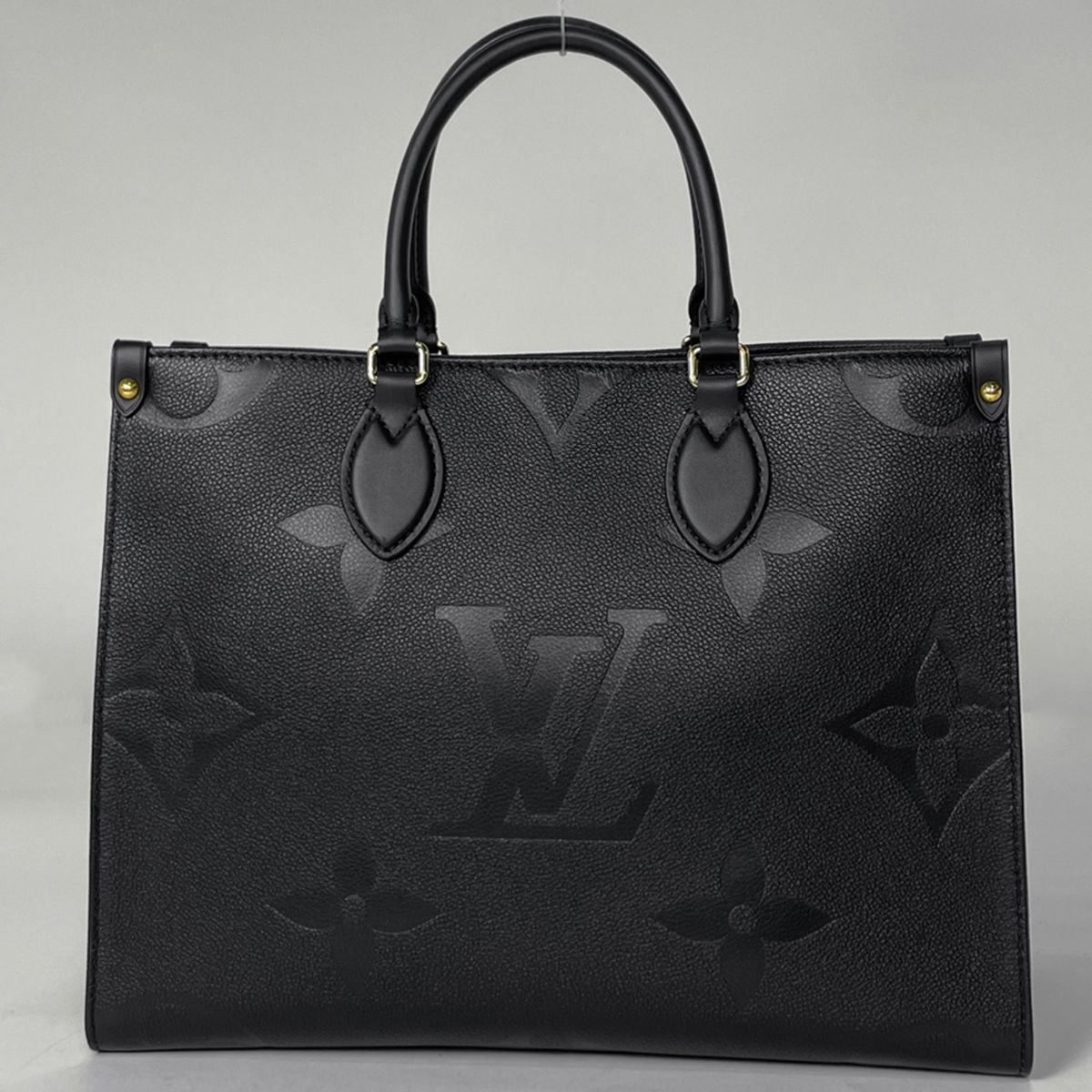 Louis Vuitton On The Go MM Handle 2-Way Shoulder Bag Monogram Empreinte Noir — view 3