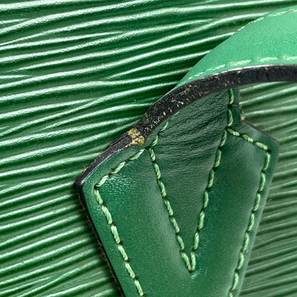 Louis Vuitton Saint Jacques Shopping Tote Shoulder Bag Epi Borneo Green — view 6