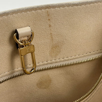 Louis Vuitton On The Go PM Handle 2-Way Monogram Empreinte Cream Tote Bag — view 8