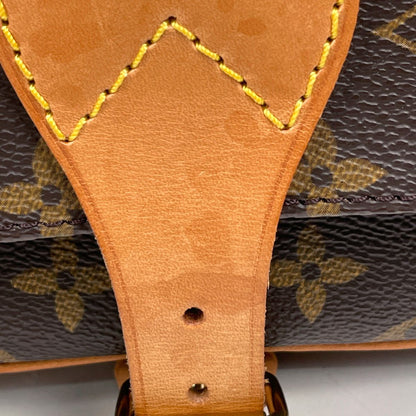 Louis Vuitton Shoulder Bag Monogram Brown — view 4