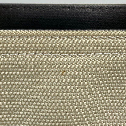 Chanel Tote Bag Paris Biarritz PM CC Logo Handle Gray Ivory — view 5