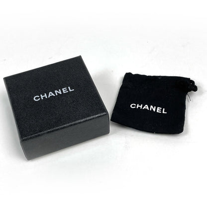 Chanel Necklace CC Logo Metal Plastic Silver — view 6