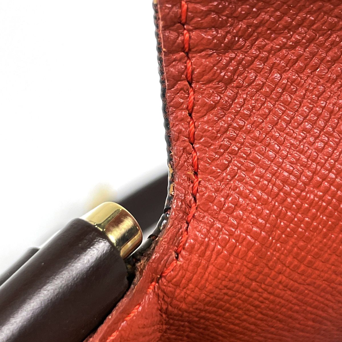 Louis Vuitton Musette Tango Shoulder Bag Short Damier Brown — view 6