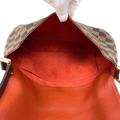 Louis Vuitton Musette Tango Shoulder Bag Short Damier Brown — view 8