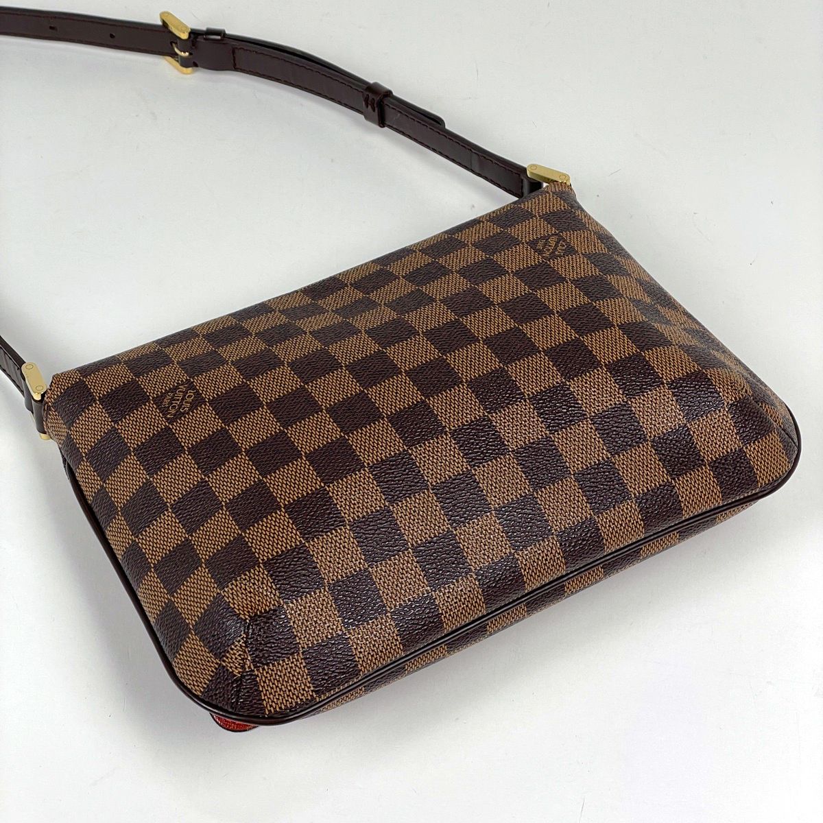 Louis Vuitton Musette Tango Shoulder Bag Short Damier Brown — view 2