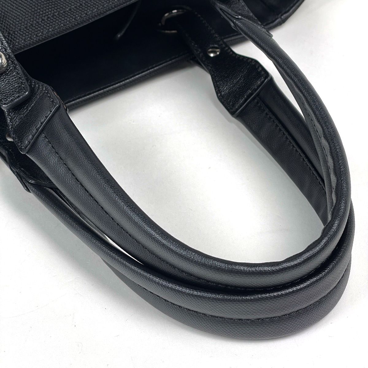 Chanel Tote Bag Paris Biarritz PM CC Logo Black — view 8