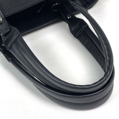 Chanel Tote Bag Paris Biarritz PM CC Logo Black — view 8