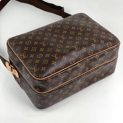 Louis Vuitton Reporter GM Shoulder Bag Monogram Brown — view 2