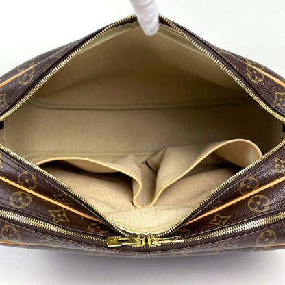 Louis Vuitton Reporter GM Shoulder Bag Monogram Brown — view 8