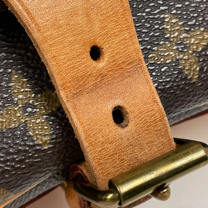 Louis Vuitton Shoulder Bag Monogram Brown — view 4