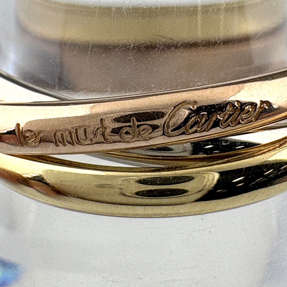 Cartier Trinity Yellow Gold Ring — view 3