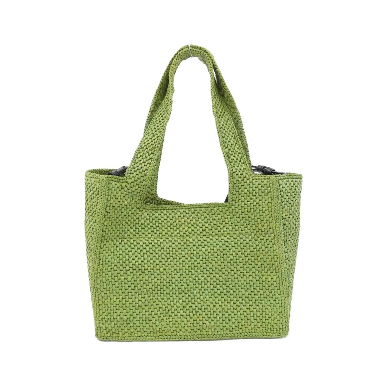 Loewe Font Tote Bag Green — view 2