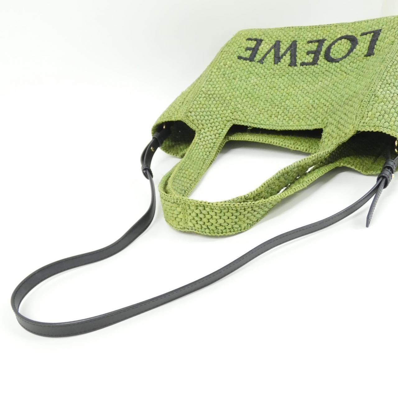 Loewe Font Tote Bag Green — view 8