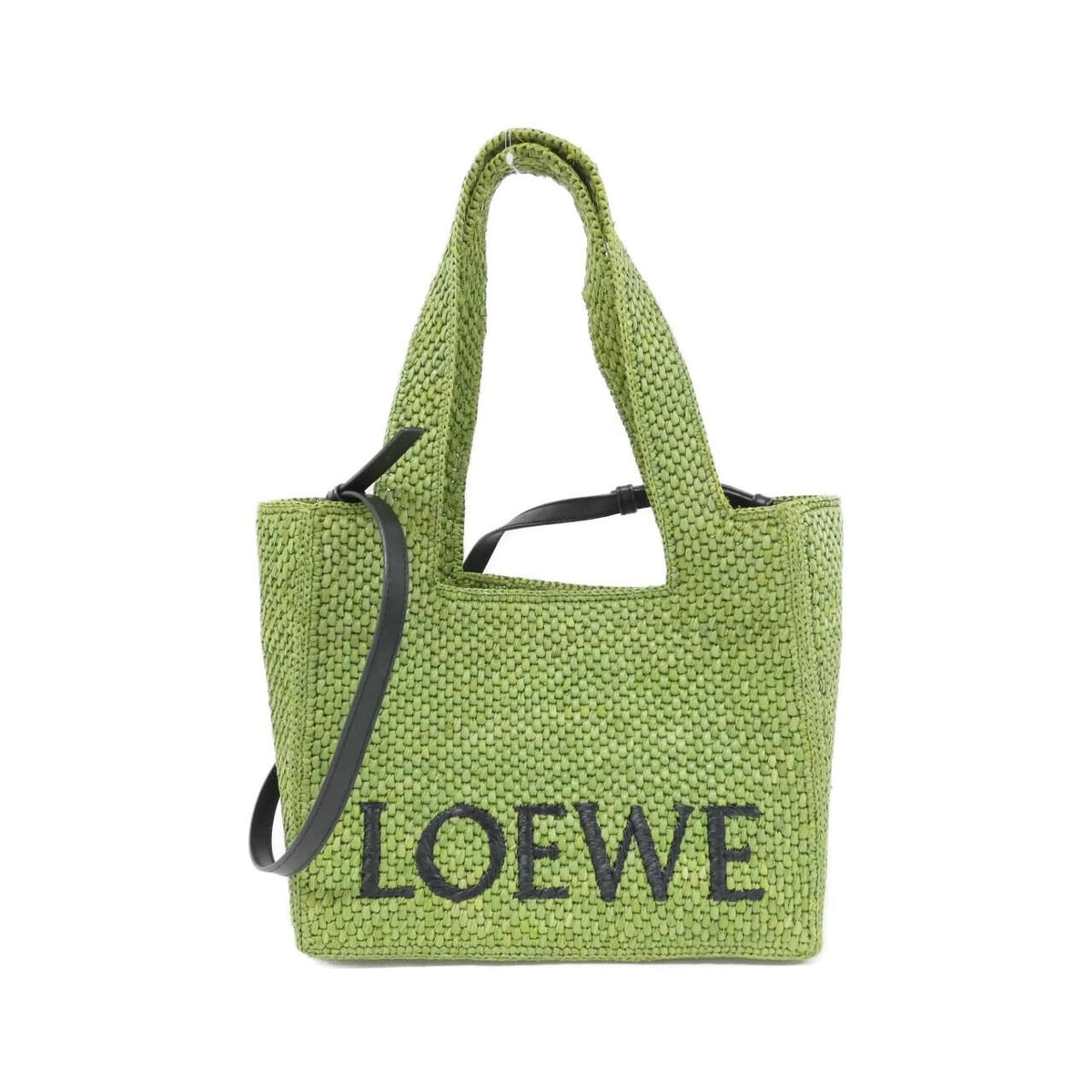 Loewe Font Tote Bag Green