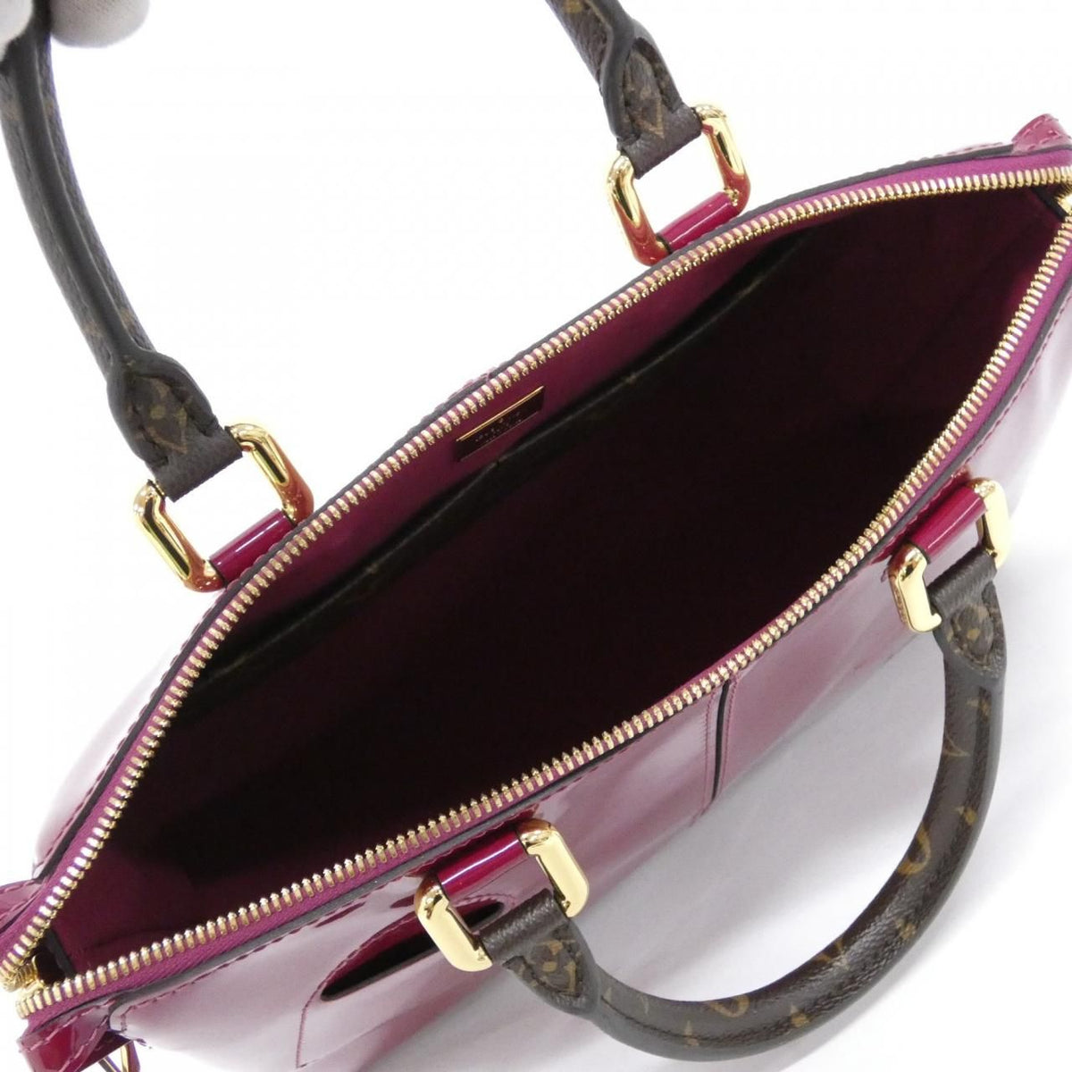 Louis Vuitton Monogram Vernis Miroir Tote Bag — view 8