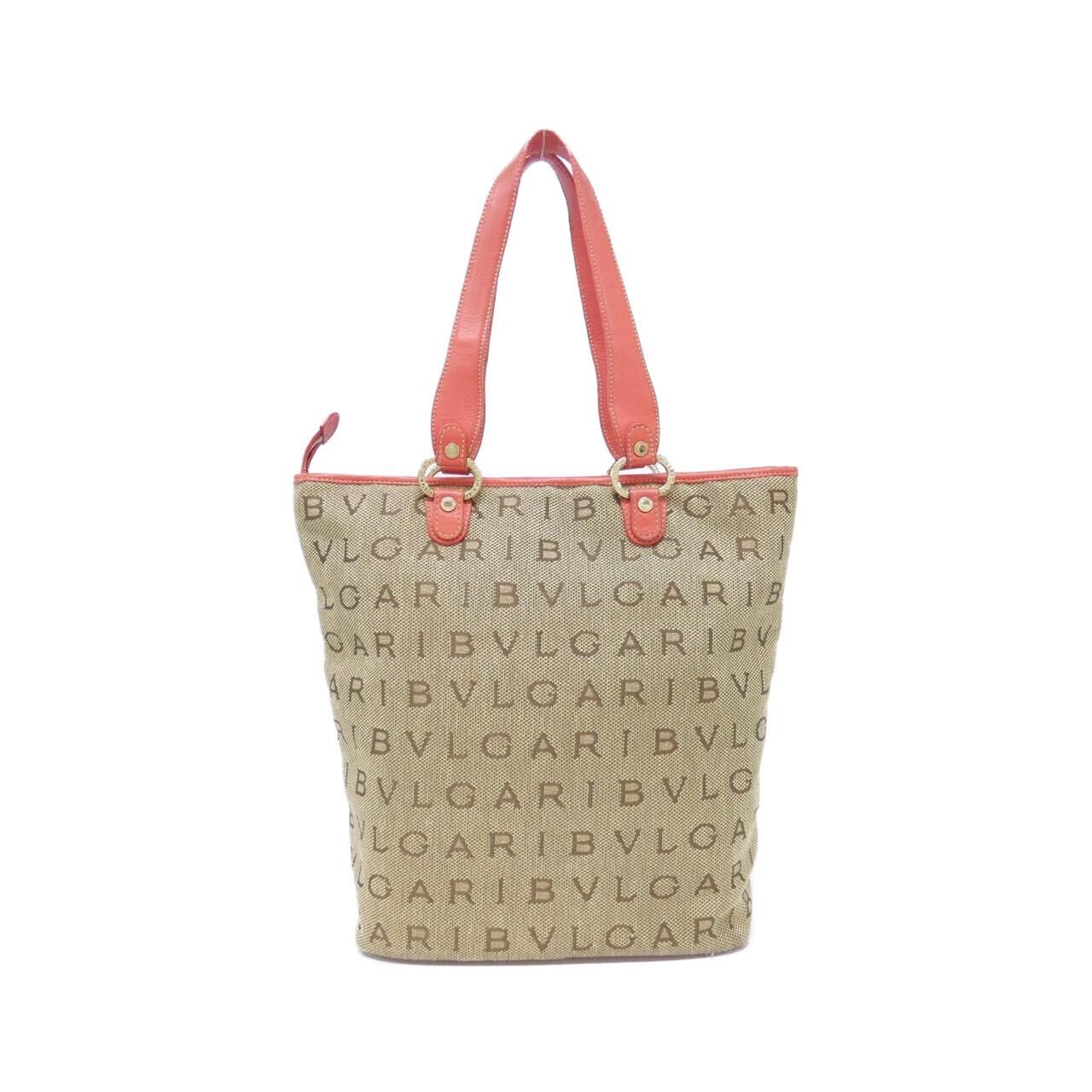 Bvlgari Bulgari Bag Handbag Beige — view 2