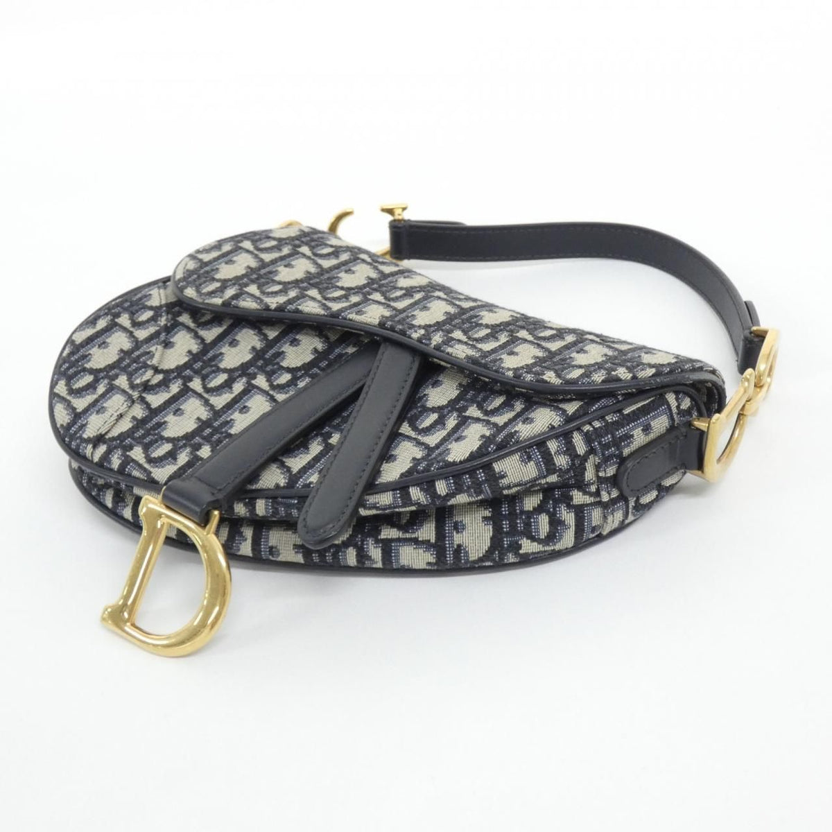 Dior Oblique Saddle Bag — view 3