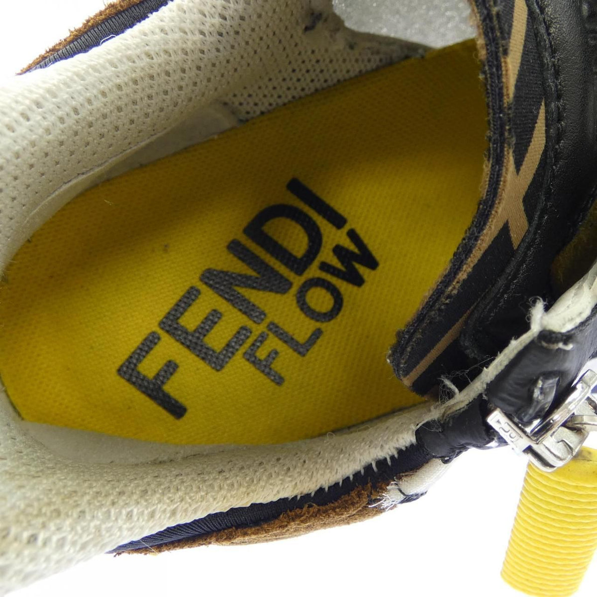 Fendi Flow Sneakers Yellow — view 6