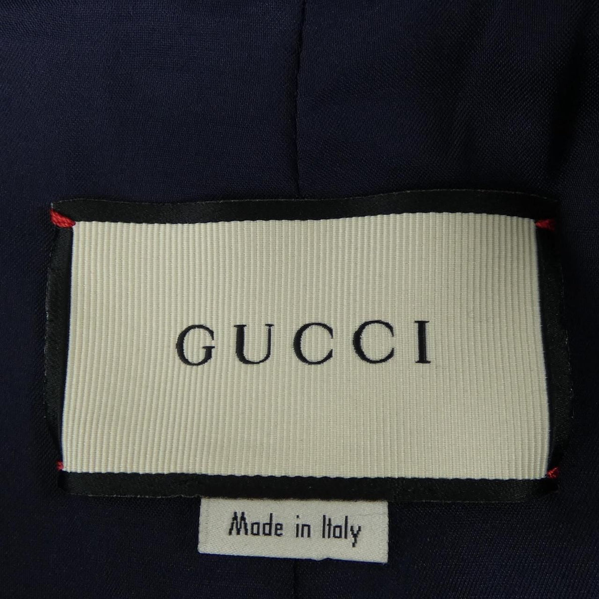 Gucci Coat Navy — view 4