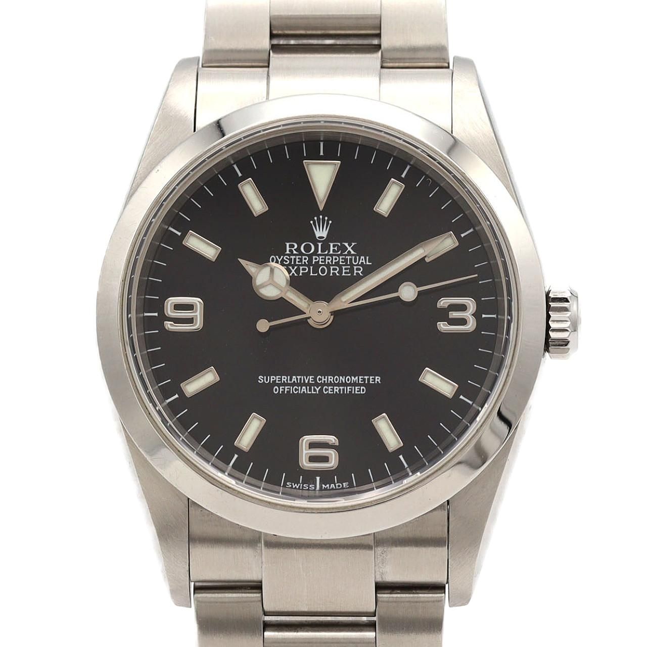 Rolex Explorer I SS Automatic Number Watch