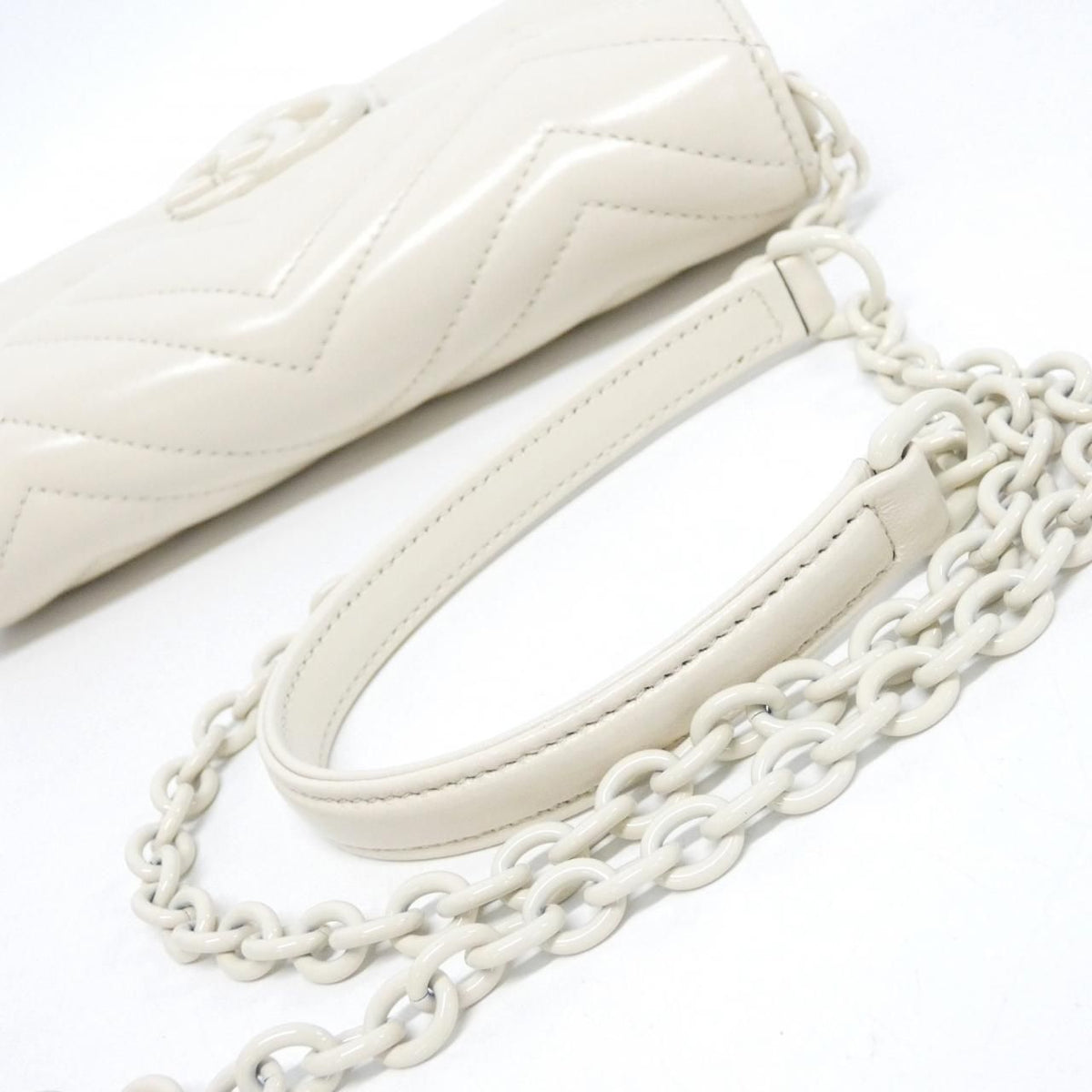 Gucci GG Marmont Chain Wallet Shoulder Bag — view 6