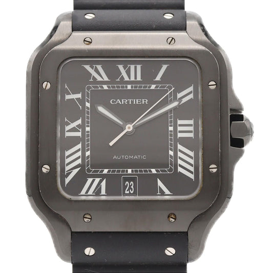 Cartier Santos LM Adlc SS Automatic Watch