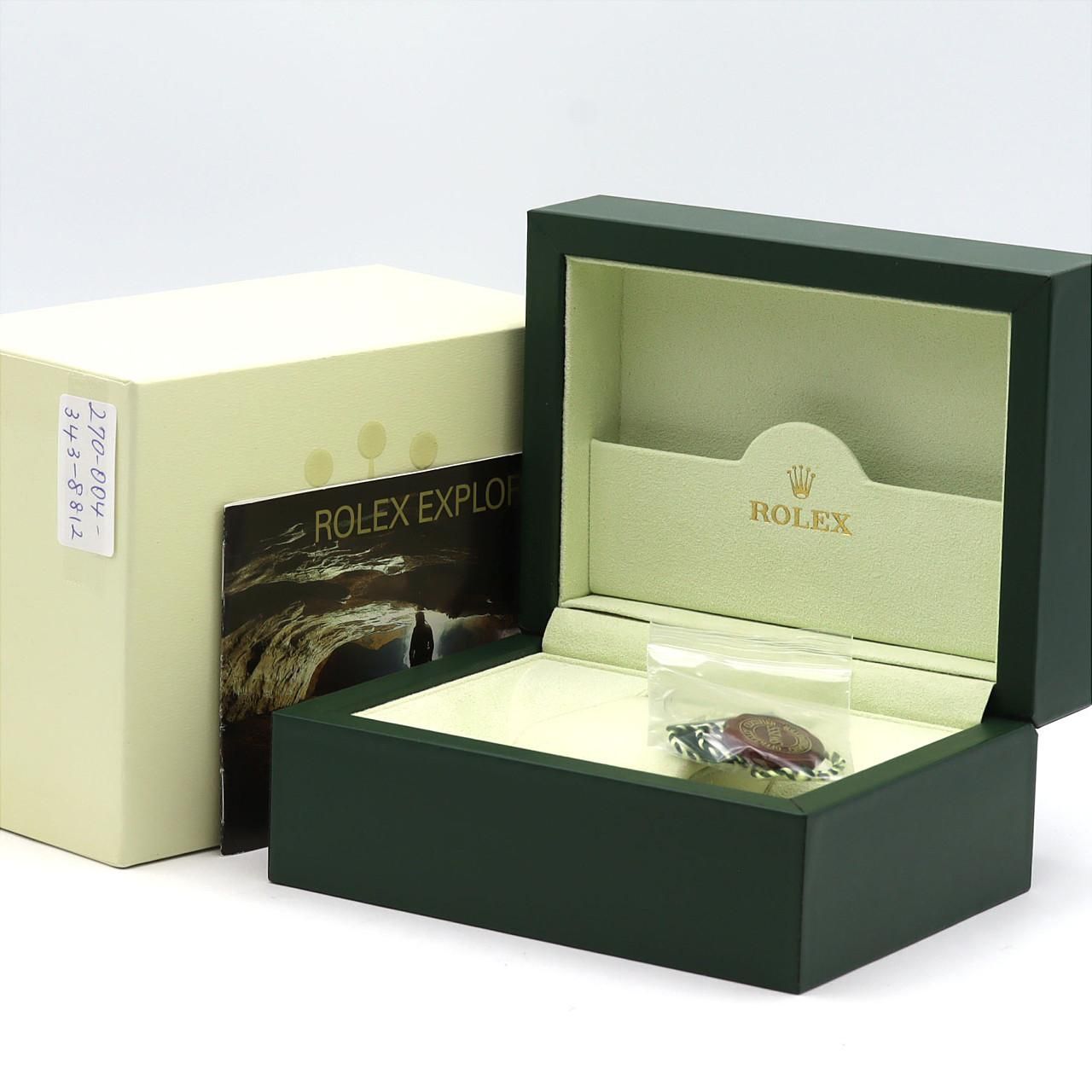 Rolex Explorer I SS Automatic D Number Watch — view 7