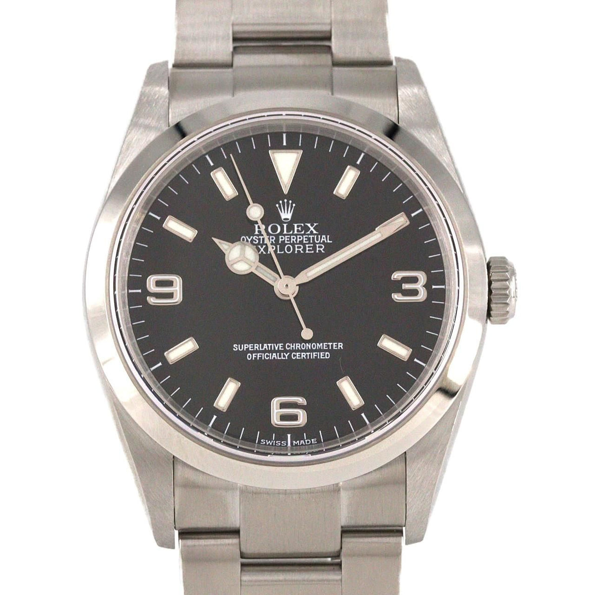 Rolex Explorer I SS Automatic Number Watch