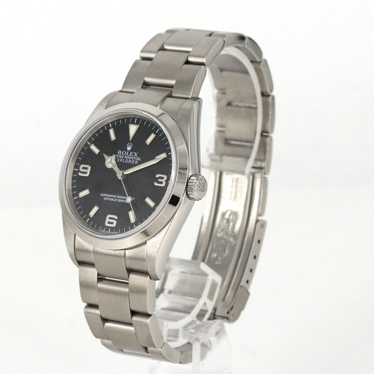 Rolex Explorer I SS Automatic Number Watch — view 2