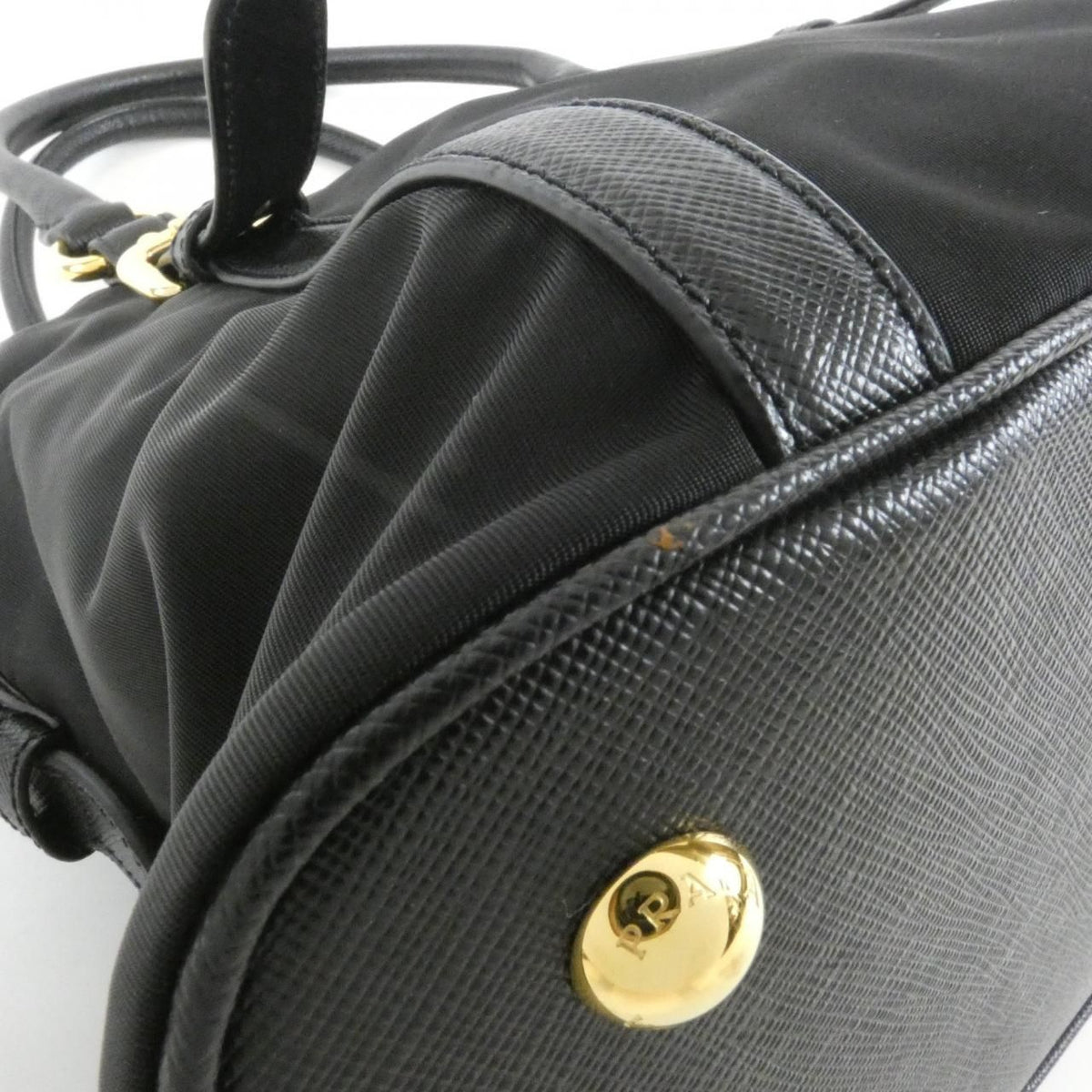 Prada Bag Handbag Gold — view 3