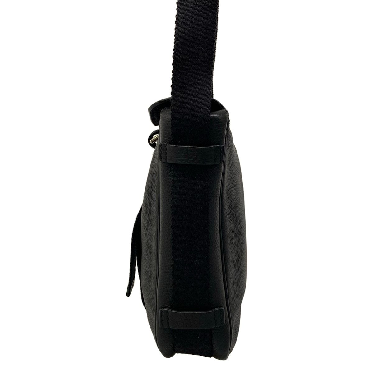 Hermes Shoulder Bag Tibet PM Black Silver — view 4