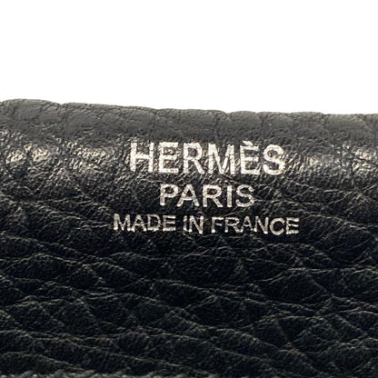 Hermes Shoulder Bag Tibet PM Black Silver — view 8