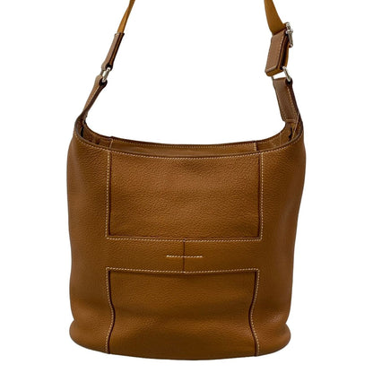 Hermes Shoulder Bag News PM Gold Silver — view 3