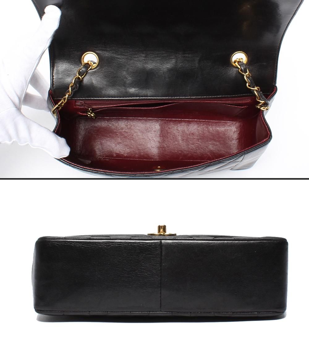 Chanel Chain Shoulder Bag Diana Flap Lambskin Gold Crossbody 25 Quilted — view 3