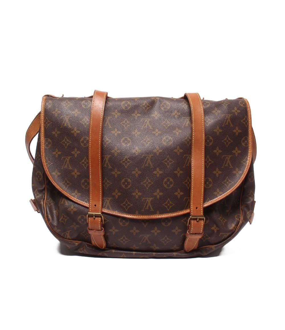 Louis Vuitton Shoulder Bag Crossbody Saumur 43 Monogram — view 2