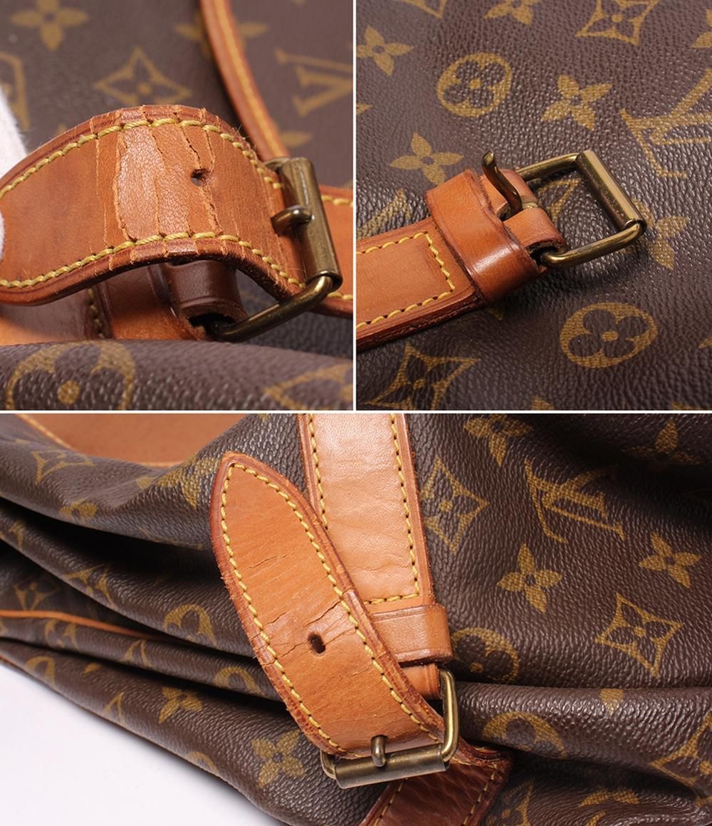Louis Vuitton Shoulder Bag Crossbody Saumur 43 Monogram — view 7