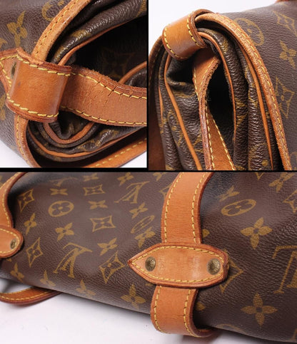 Louis Vuitton Shoulder Bag Crossbody Saumur 43 Monogram — view 8