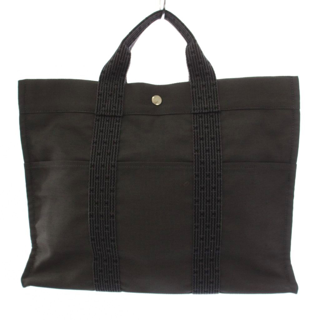 Hermes Her Line MM Tote Bag Gray — view 2