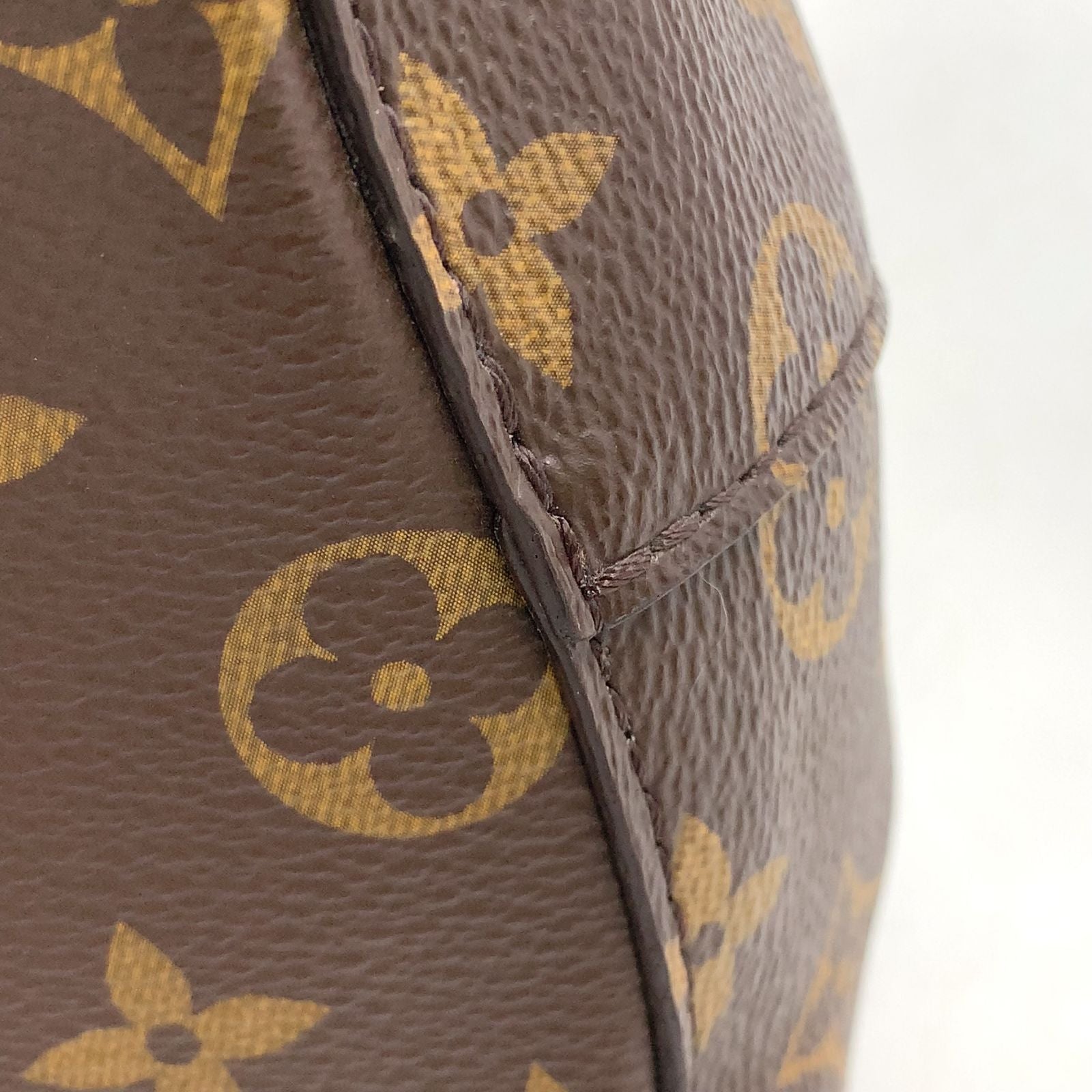 Louis Vuitton Monogram Enabled Leather Brown Light Pink Shoulder Bag Gold — view 7