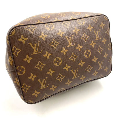 Louis Vuitton Monogram Enabled Leather Brown Light Pink Shoulder Bag Gold — view 5