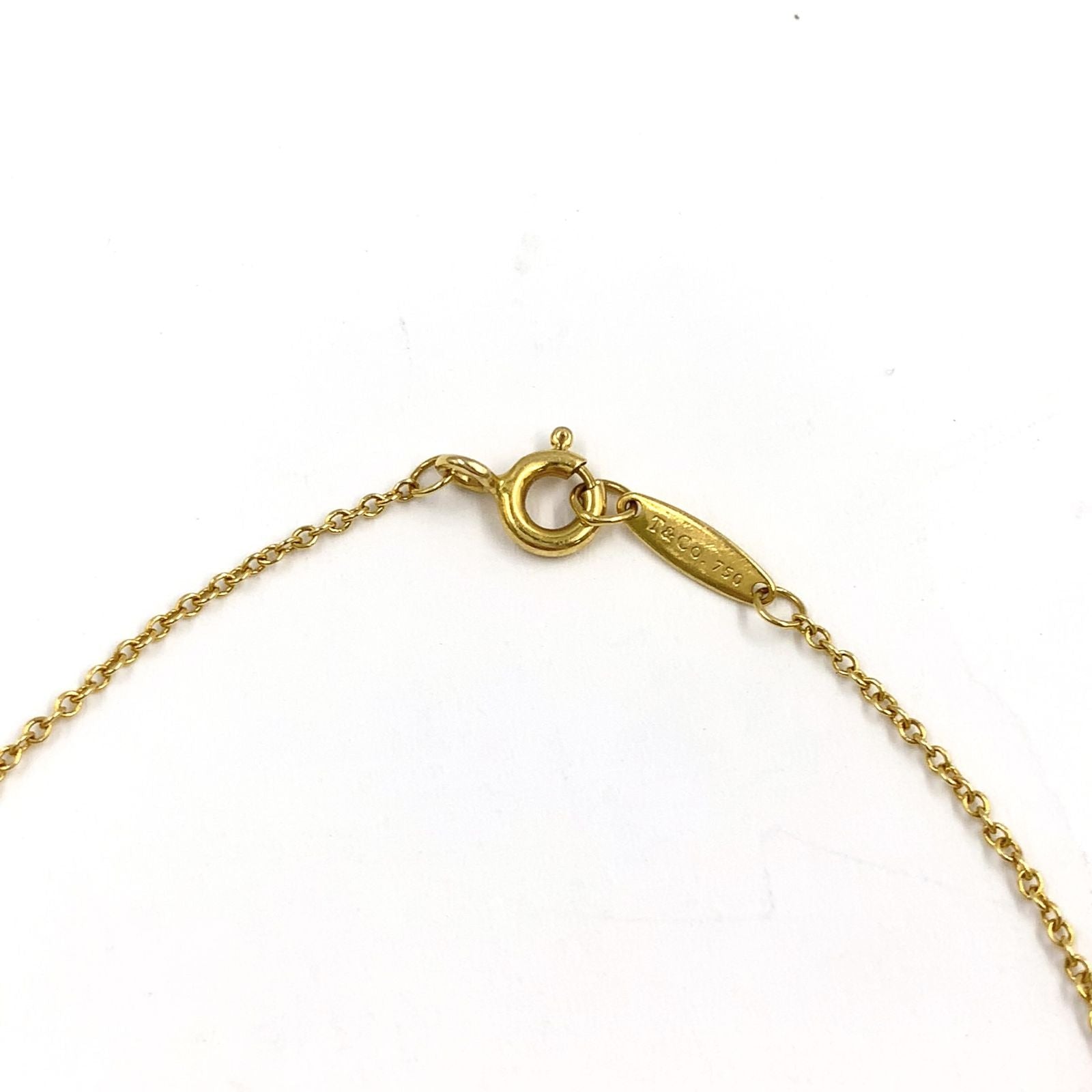Tiffany & Co Diamond by the Yard 18K Gold Yellow Clear Bracelet — view 5