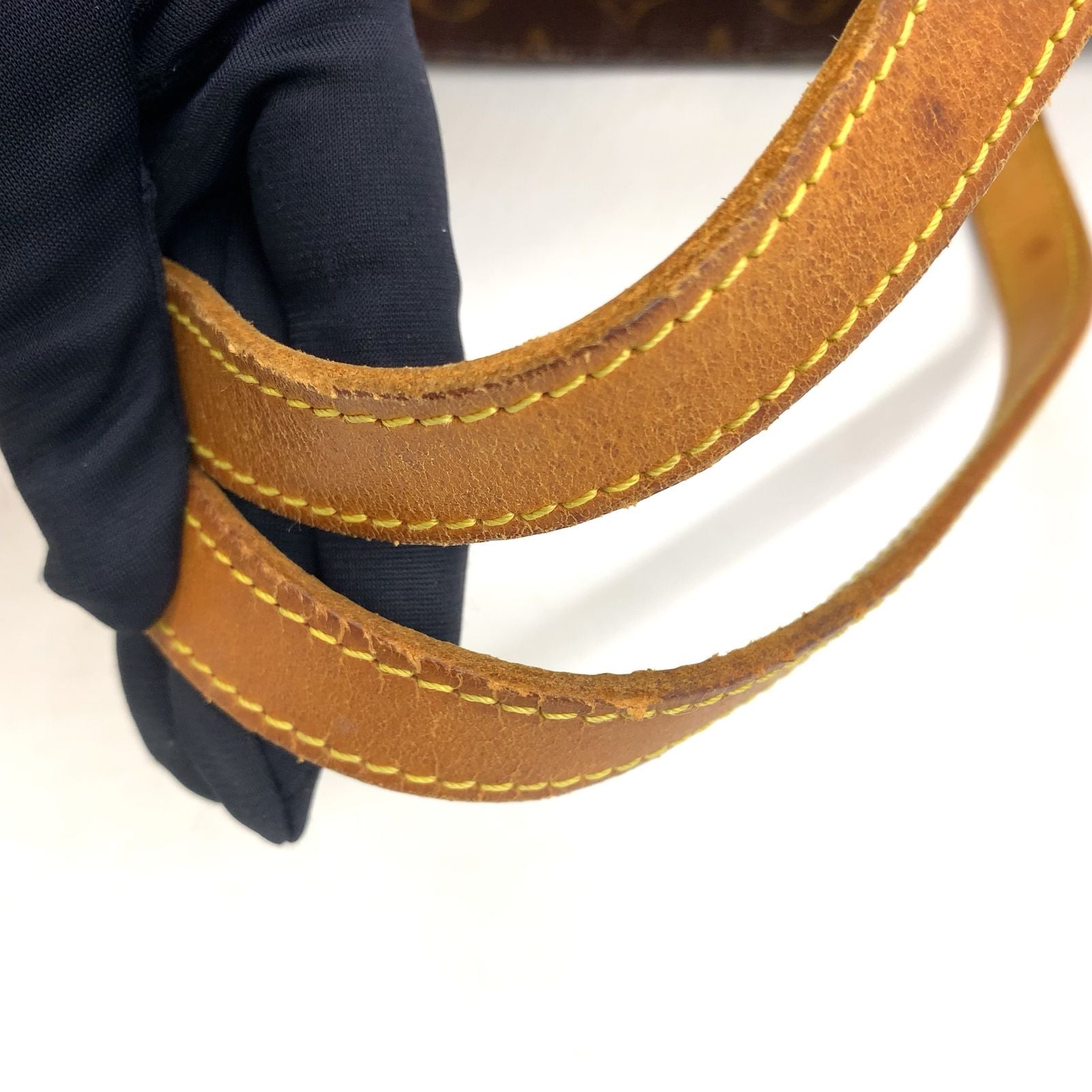 Louis Vuitton Vavin GM Monogram Leather Brown Light Tote Bag Gold — view 6