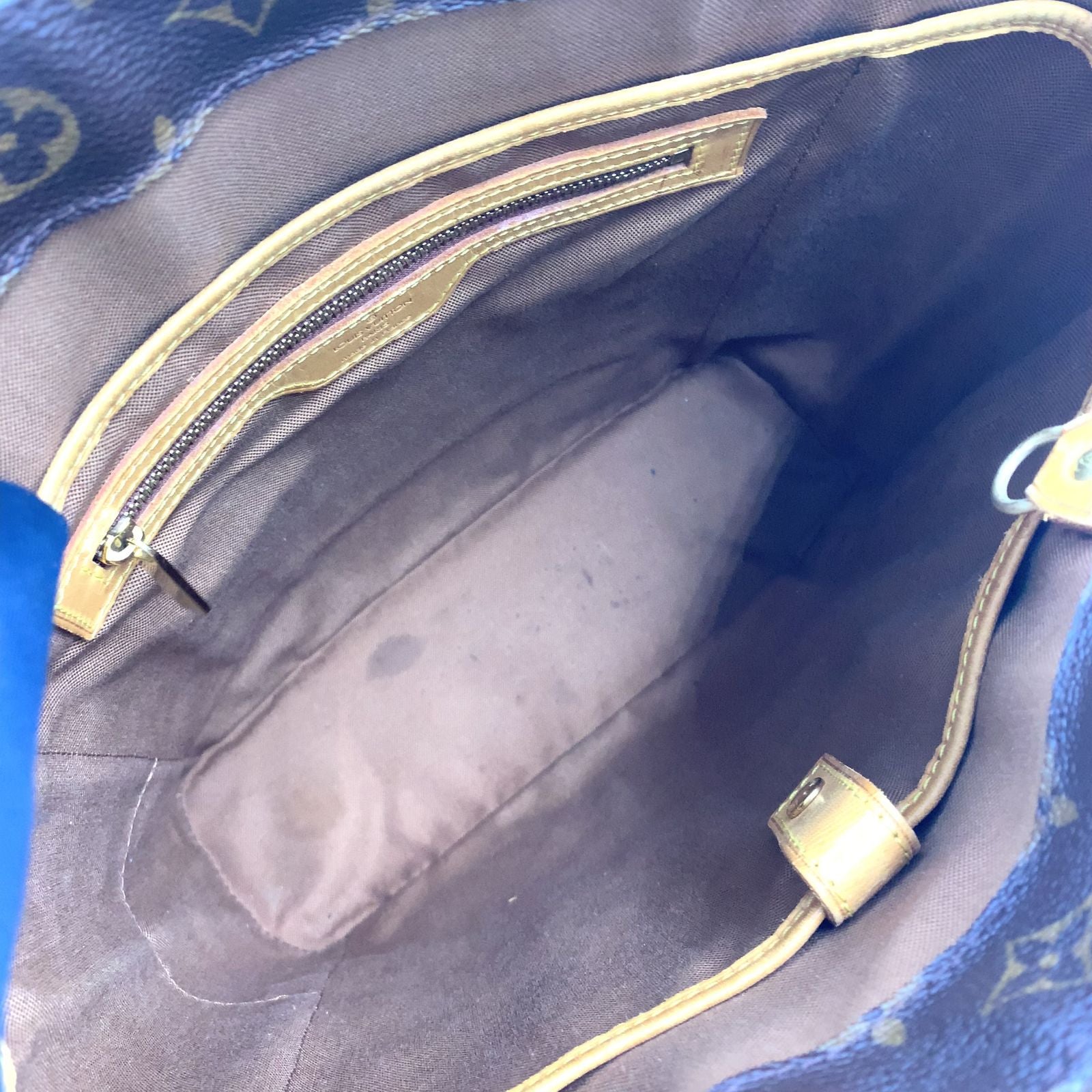 Louis Vuitton Vavin GM Monogram Leather Brown Light Tote Bag Gold — view 3