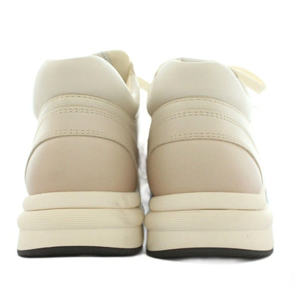 Chanel CC Logo Gradient Sneakers Low-Cut Thick Sole Beige — view 3