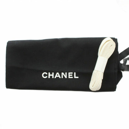 Chanel CC Logo Gradient Sneakers Low-Cut Thick Sole Beige — view 8