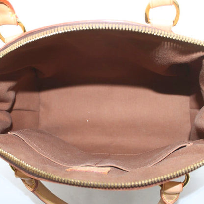Louis Vuitton Monogram Tivoli PM Handbag Canvas Logo All Over Pattern Brown — view 5