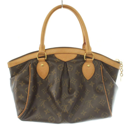 Louis Vuitton Monogram Tivoli PM Handbag Canvas Logo All Over Pattern Brown — view 3
