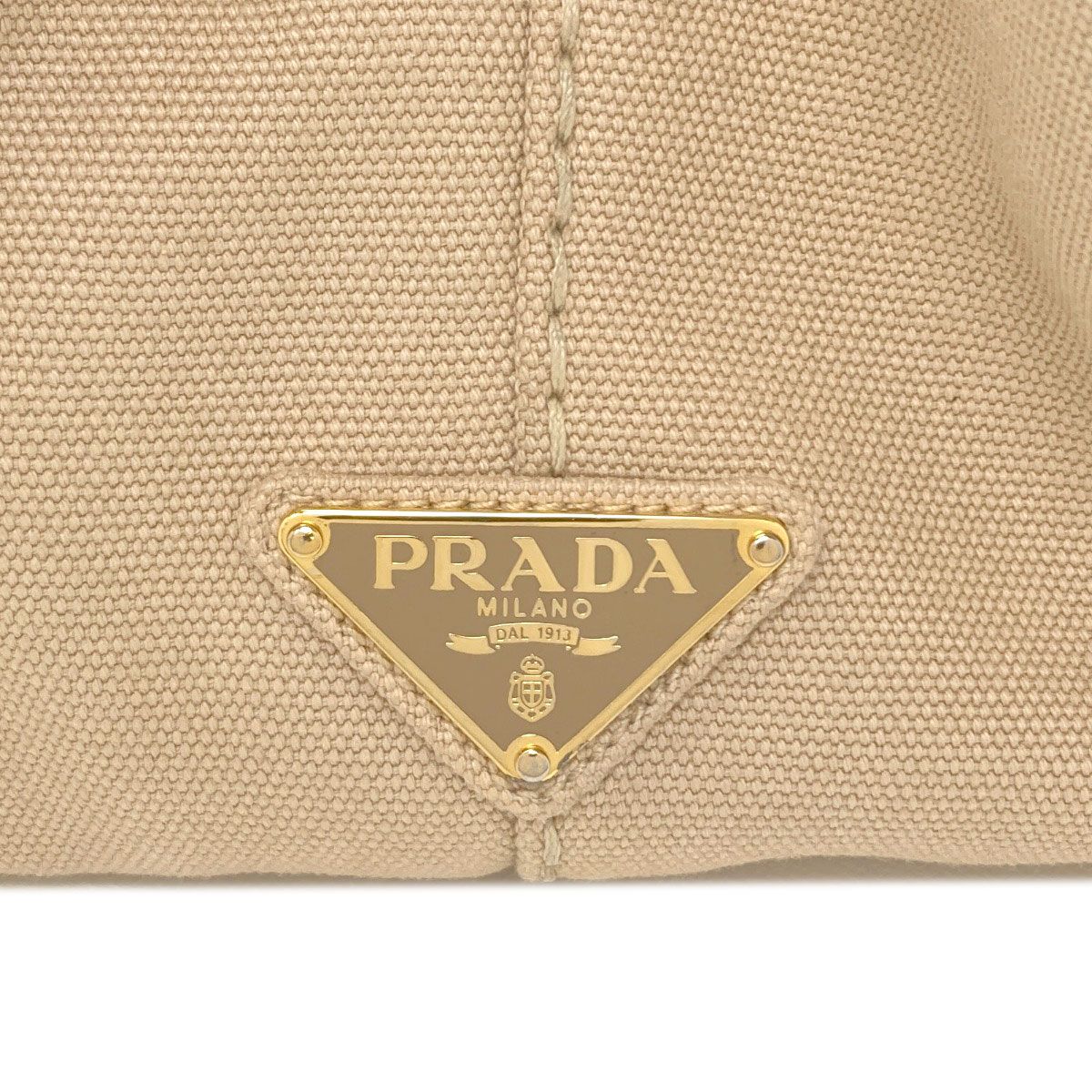 Prada Canapa 2-Way Handbag Canvas — view 8