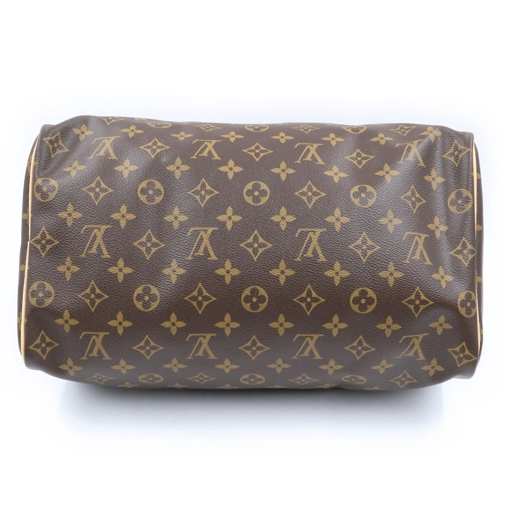 Louis Vuitton Monogram Speedy 35 Handbag Brown — view 4